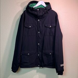 Grenade Fatigue Project black ski / snowboard jacket size large